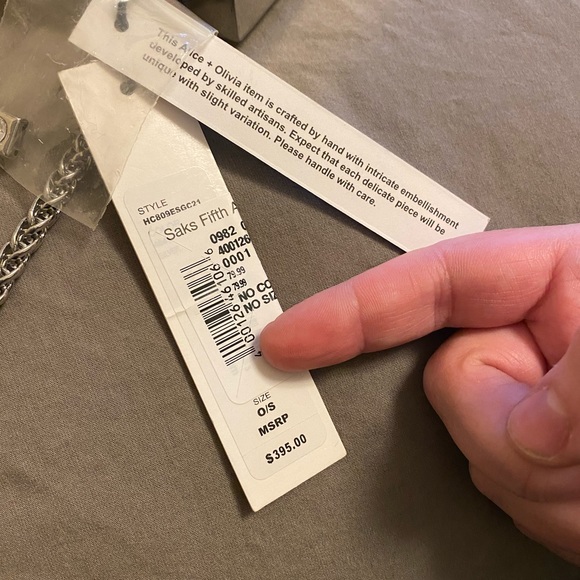 Alice and Olivia Sophia crystal stud clutch - Picture 10 of 11